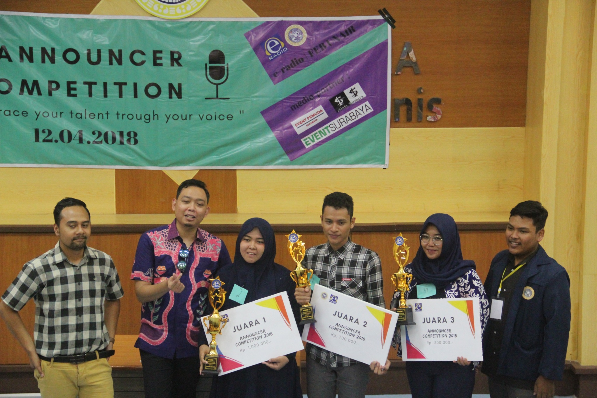 Announcer Competition 2018
